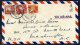 貼區票、改值票混貼1950年寄美國封一枚
