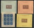 赵涌在线_邮票类_俄亥俄州1935年邮票发行纪念、1936年42届邮展小全张新四枚（雕刻版）