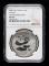 2000年廣州國際郵票錢幣博覽會熊貓加字1盎司普製銀幣一枚（帶證書、NGC MS69）