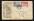 1949年香港首日航空寄美国封一件、贴香港万国邮联75周年一套、销香港戳