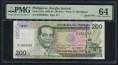赵涌在线_钱币类_2004年菲律宾纸钞（PMG 64、大象号、EH888888）