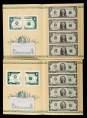 赵涌在线_钱币类_1999年美国1美元纸钞、1995年美国2美元纸钞各四枚，共八枚（部分带包装）