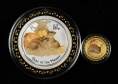 赵涌在线_钱币类_2008年澳大利亚鼠年生肖彩色金银币二枚一套（含1/10盎司金、1盎司银）