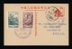 1954年貼特10軋鋼廠一套上海首日寄尼泊爾普6型200元售價300元郵資片、銷10月1日上海戳、紀念戳