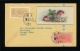 1956年貼特17儲蓄一套北京首日寄尼泊爾封、加貼普8（10分）、銷10月1日北京戳