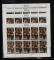 紐埃1985年柯勒喬藝術主題郵票小版張新全