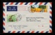 1974年貼T3（6-3）二枚、T3（6-5）一枚北京首日航空印刷品寄法國封一件、銷4月10日北京戳