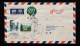 1981年貼J72殘疾人年全北京首日航空掛號寄法國封一件、加貼普20（1元）、普14（22分）各一枚、銷11月10日北京戳