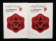 2011年西安世界園藝博覽會總公司郵折二件（彩珠版、含2011-10大版張）