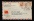 1951年上海经广州、香港航空寄美国封、贴纪6（5-5）原版、普1（5000元）、改1（1000元）四枚、销2月15日上海戳、2月19日广州中转戳