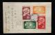 1952年貼紀18亞太一套廣州首日寄上海封、銷紀念戳、10月5日上海落戳