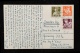 北京寄德國明信片、貼普8（4分、8分、1分）各一枚、銷北京戳