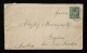 1895年上海寄奧地利封、貼法國在華客郵5分加蓋Chine、銷上海法國客郵局戳、奧地利落戳