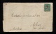 1895年上海寄奧地利封、貼法國在華客郵5分加蓋Chine、銷上海法國客郵局戳、奧地利落戳