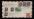1948年吉安寄美国封、贴民国票八枚（部分连票）、销3月6日吉安戳、3月7日南昌中转戳