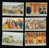 外国发行西藏喇嘛、布达拉宫画片一套（共六件）