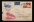 1960年上海航空寄德国封、贴纪票四枚、销3月1日上海戳