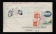 1982年北京寄美國封、貼T票、外國郵票六枚（個別票帶邊）、銷5月3日北京戳、落戳