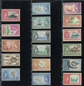 1955年所罗门群岛女王邮票新全
