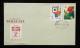 1981年貼J63（2-1）、T54（4-3）各一枚日本集郵家水源明窗先生中國郵票藏品展覽紀念封