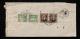 1947年陝西寄本埠封、貼民孫像20元、30元加蓋國幣800元雙連各一件、銷11月13日陝西南鄭戳、落戳