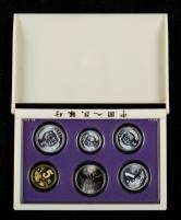 1992年中国精制硬币六枚一套