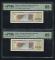 1979年中國銀行外彙兌換券壹角五星水印二枚