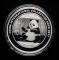 2017年中國國際集藏文化博覽會熊貓加字30克普製銀幣