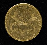 1881年美國33.436克金幣