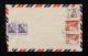 1968年廣東海口航空寄馬來西亞封、貼普票五枚（個別雙連）、銷5月25日廣東海口戳、海口市怡興行信局戳
