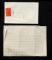 1970年浙江鎮海寄上海毛主席語錄封、貼文8紅題詞一套、銷浙江鎮海戳、上海落戳