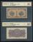 第一版人民幣黃北海100元印章寬距水波紋水印正反麵票樣各一枚
