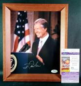 “第39任美国总统”吉米·卡特总统签名照片
