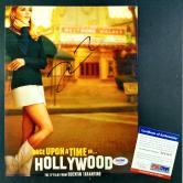 “后现代主义电影鬼才导演”昆汀·塔伦蒂诺签名获奖影片《好莱坞往事》海报照