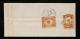 1929年上海寄美國封、貼民國葬紀念1分、統一紀念1分各一枚、銷6月29日上海戳