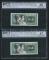 第四套/第四版人民幣1980年版2角連號二枚