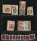 貼紀票、普票、民孫像11枚剪片舊六件、德國1955年馬克思舊10套