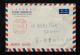 1967年北京航空印刷品寄日本公函封、銷2月25日英文郵資已付戳、3月1日日本落戳、蓋PRINED MATTER章