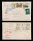 [1]1962年澳門經香港航空欠資寄奧地利封一件、貼澳門郵票四枚、銷8月30日澳門戳、欠資戳[2]貼澳門地圖5分、3分、1分各一枚紀念封一件