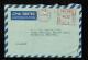 1974年上海寄巴基斯坦國際航空郵簡、銷上海戳、中國人民郵政郵資已付滬7戳