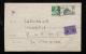 1961年北京航空寄上海普9型9-1960郵資封、加貼普8（2分）一枚、銷7月16日北京戳、7月19日上海落戳