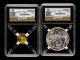 2012年壬辰龍年生肖精製金銀幣二枚一套（含1/10盎司金、1盎司銀）