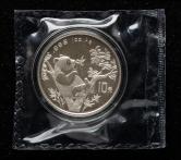 1995年熊猫1盎司普制银币