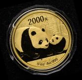 2011年熊猫5盎司精制金币