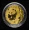 2001年熊貓1/10盎司普製金幣