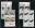 1997-4潘天寿作品选带色标四方连新全（部分票带数字）