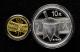 2012年青銅器第（1）組精製金銀幣二枚一套