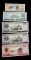 1979年中國銀行外彙兌換券壹佰圓二枚、伍拾圓、壹圓、壹角五星水印各一枚，共五枚