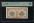第一版人民币黄北海100元印章宽距水波纹水印