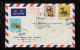 1973年貼N71北京首日航空印刷品寄法國封一件、加貼N72、N73各一枚、銷11月20日北京戳